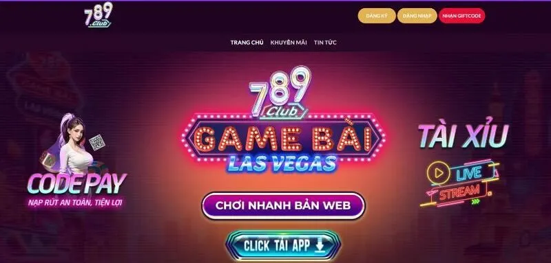 Review 789club: Game Bài Las Vegas Thu Nhỏ