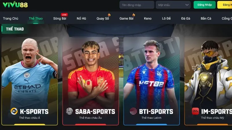 Cá cược thể thao tại nhà cái