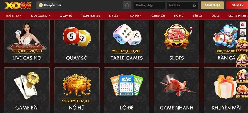 Khám phá thư viện trò chơi nhà cái