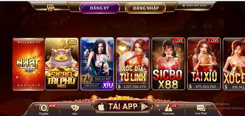 Khám phá thư viện trò chơi nhà cái