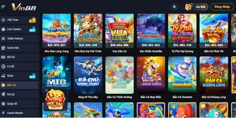 Không thể phủ nhận sức hút mạnh mẽ của cổng game Vin88 hiện nay