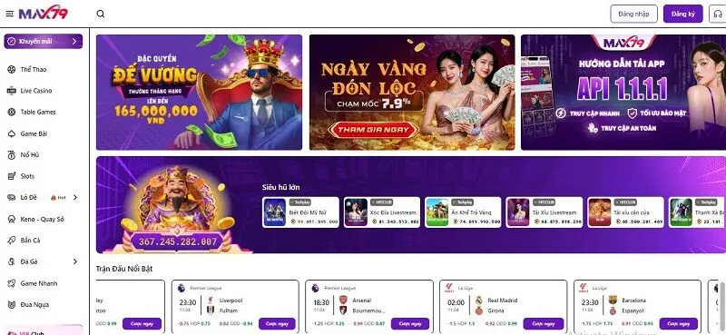 Đánh Giá Max79: Trải Nghiệm Cá Cược Tối Đa Thắng Cực Đã