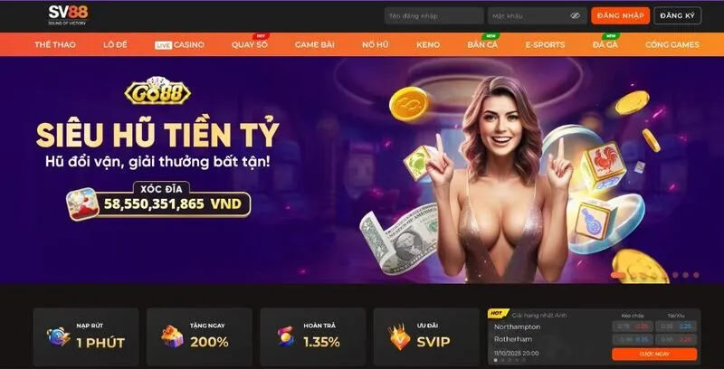 Review SV88: Sân Chơi Cá Cược Đẳng Cấp Từ Anh Quốc