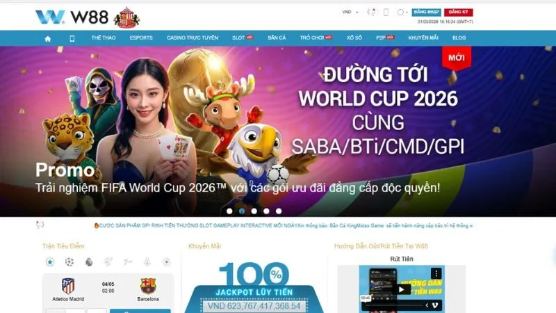 Tìm hiểu sơ lược về nhà cái trực tuyến W88