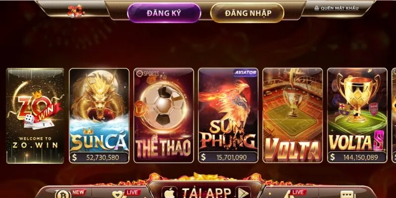 Trải nghiệm hệ thống giải trí hiện đại và uy tín tại Zowin