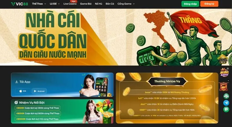 Review Vic88: Cổng Game Bài Uy Tín Nạp Rút Thẻ Cào